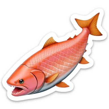 salmon PDRN sticker