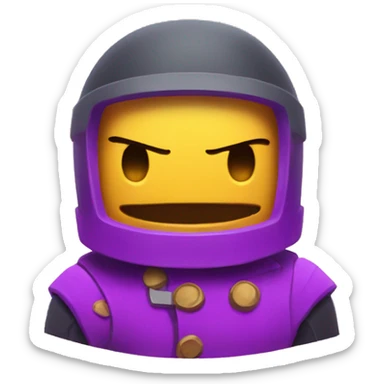 Shelly de Brawl stars  sticker