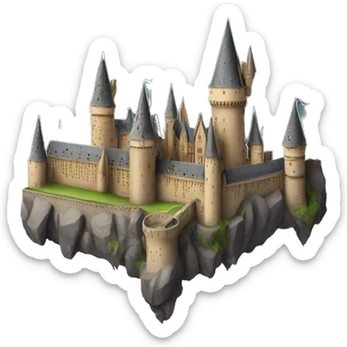 Hogwarts Castle sticker