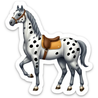 Appaloosa horse sticker