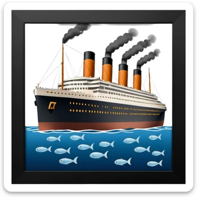 Titanic sticker