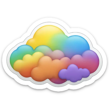 autism logo colors nubes sticker