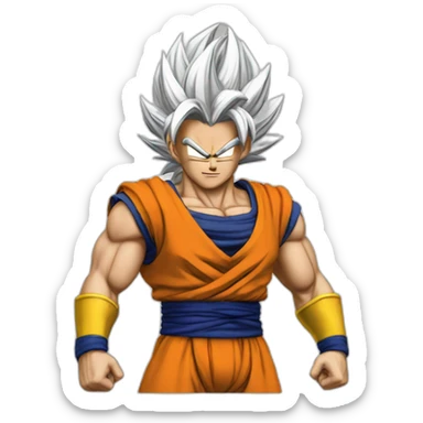 Súper saiyan 4 sticker
