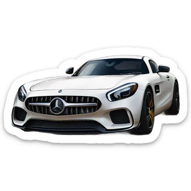 mercedes amg gt sticker