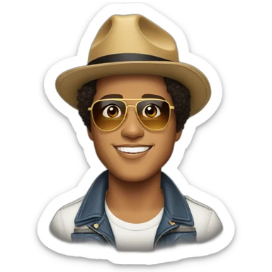 bruno mars sticker