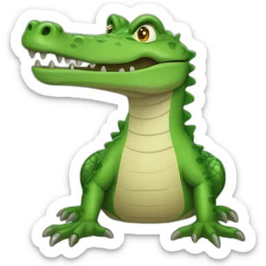 crocodile sticker