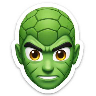 Perfect cell from dragon ball sticker