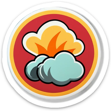 Stoned towel sticker