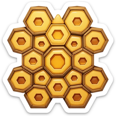 bee hive sticker