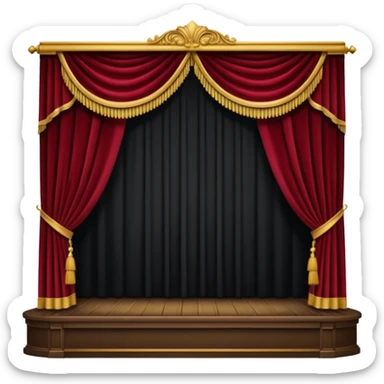 create a series of images for Theatre Inventory sticker