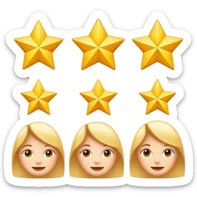 élément graphique avis clients sticker