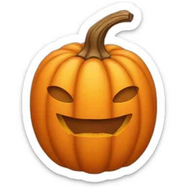 pumpkin spice latter sticker