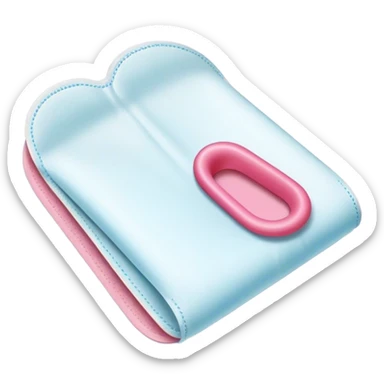 Pantyliner as an item faceless sticker