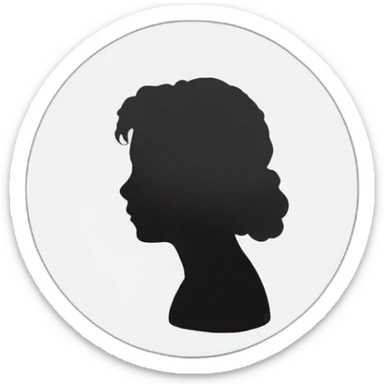 silhouette sticker