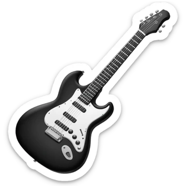 Guitar Tab with numberic for guitar string sticker