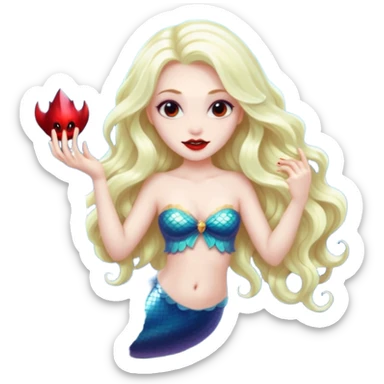 🖤🧛‍♀️🧜‍♀️ sticker