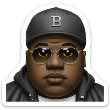 Notorious b.i.g sticker