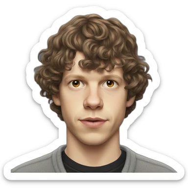 Jesse Eisenberg sticker