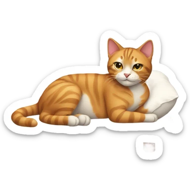 Cat I bed sticker