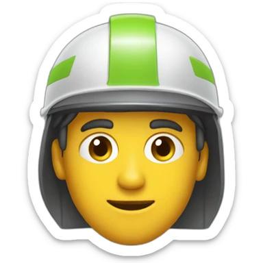 Trabajador gasolinera sticker