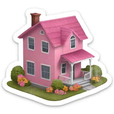 Casa Rosa  sticker