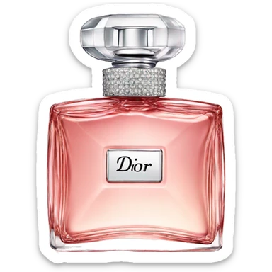 Dior perfume sticker