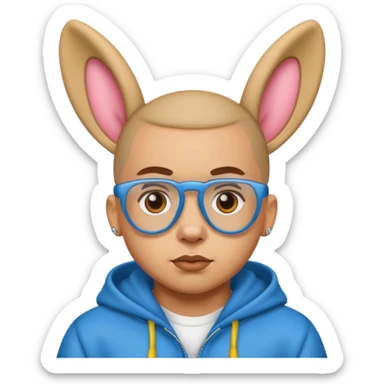 BAD BUNNY sticker