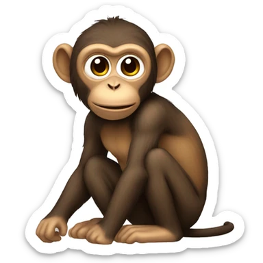 monkey sticker