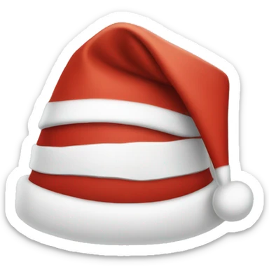 santa hat sticker