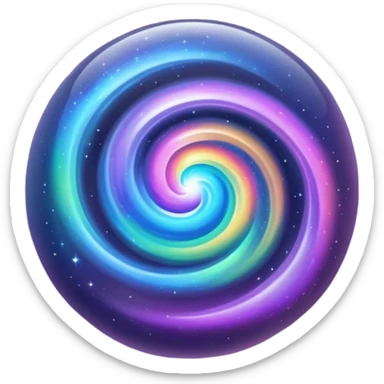 Galaxy Orb sticker