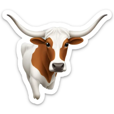 Longhorn sticker