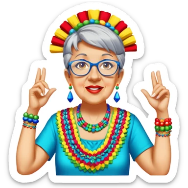 Joyful Reveler sticker