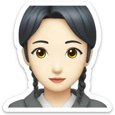Ai hoshino from oshi no ko sticker