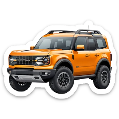 Ford bronco sport sticker