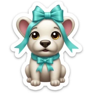 cute unusual animals with bows on their heads hugging cute unusual animals with bows on their heads hugging cute unusual animals with bows on their heads hugging cute unusual animals with bows on their heads hugging sticker