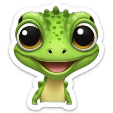 Gecko sticker
