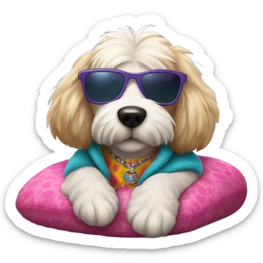 Good night with a pimp dog sticker