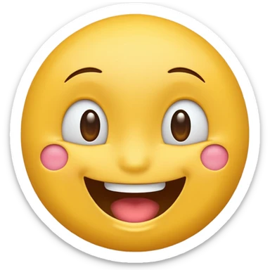 Gülen şapkalı emoji sticker