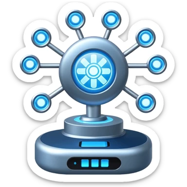 ⚡🌀 Welcome to the Content Reactor: a high-tech, energy-powered hub for your boldest ideas and creative content! sticker