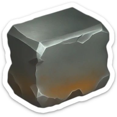 Oxided Cooper ingot sticker