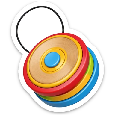 yo yo toy sticker