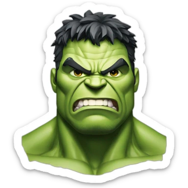 Hulk marvel avengers movie sticker