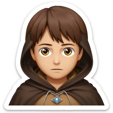 Eren avec une couche sticker