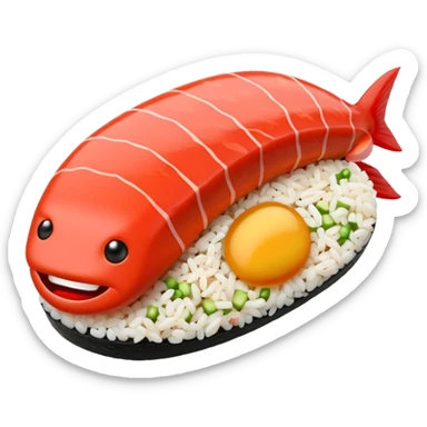 spicy tuna emoji sticker