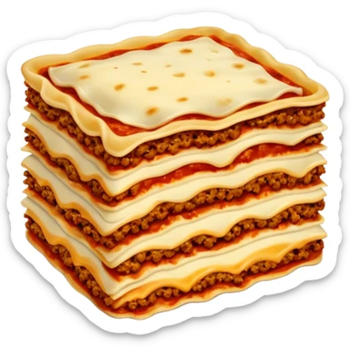 lasagna sticker