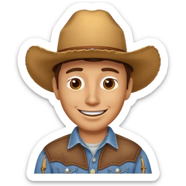 Woody from toystory sticker