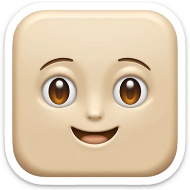 Beige aesthetic sticker