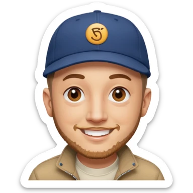 Inspírate y haz emojis de Mac miller sticker