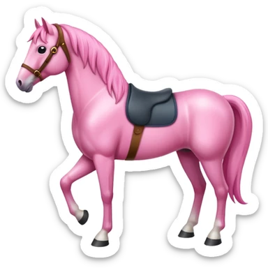 Caballo rosa  sticker