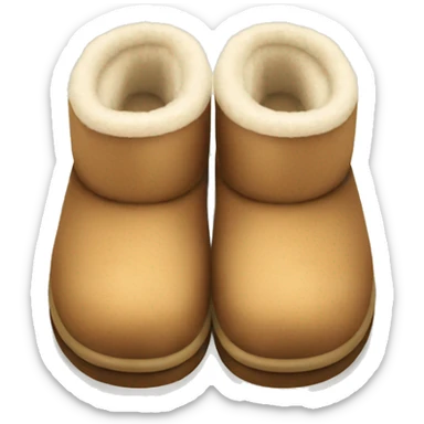 Ugg slippers sticker